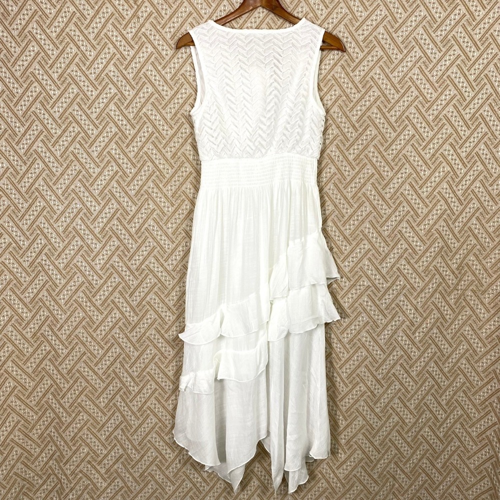 Anthropologie J Gee Medium Maxi Dress Cottagecore Romantic Coquette Feminine NWT - Picture 4 of 6
